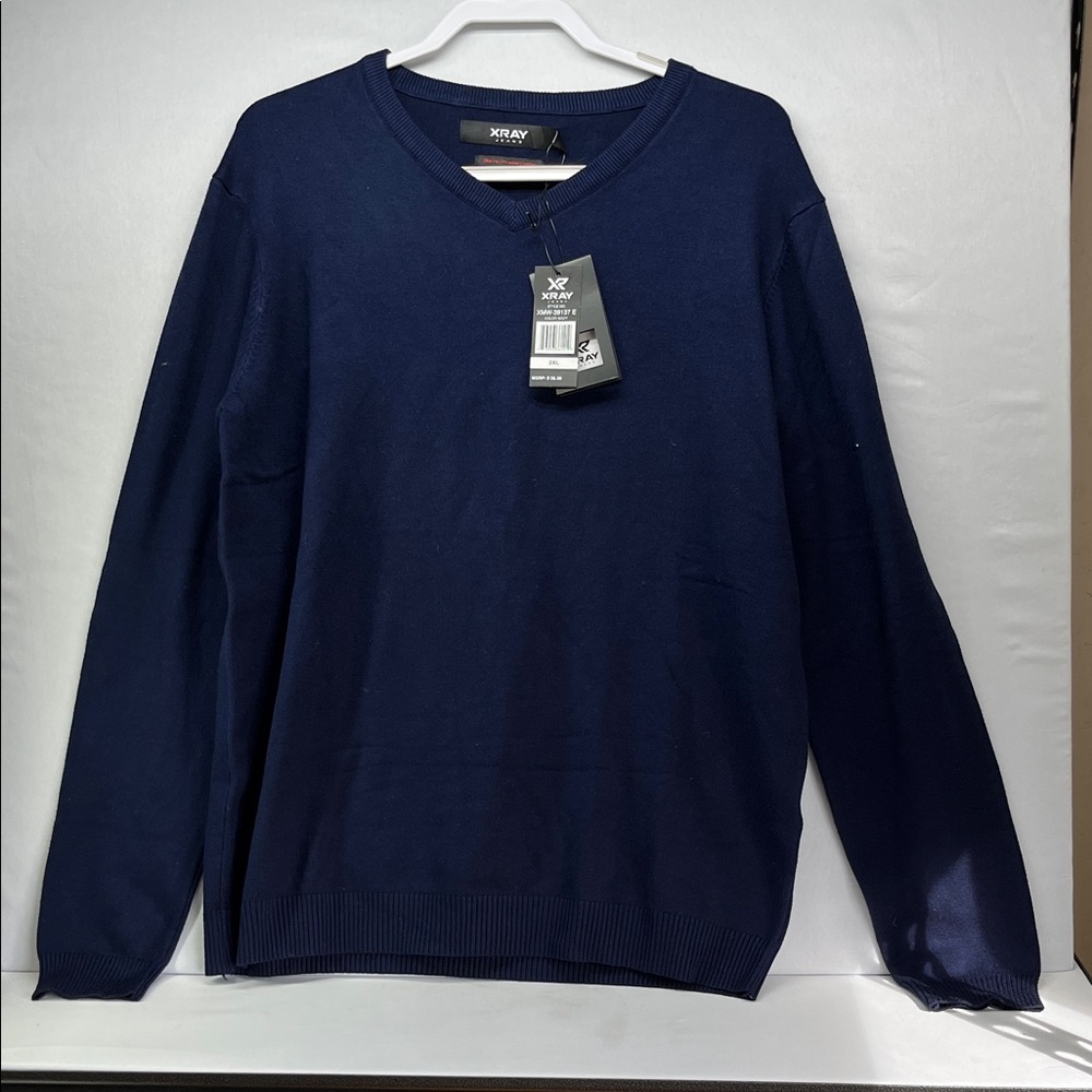 Xray Men's Classic‎ Navy Crewneck Sweater